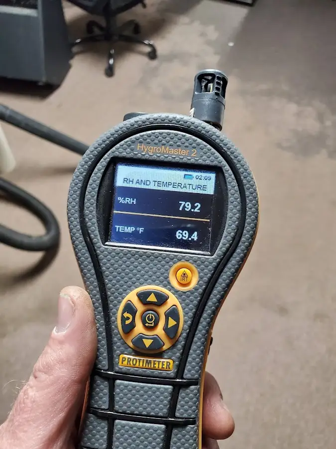 Moisture meter humidity assessment for Mold Remediation & Removal in New Britain
